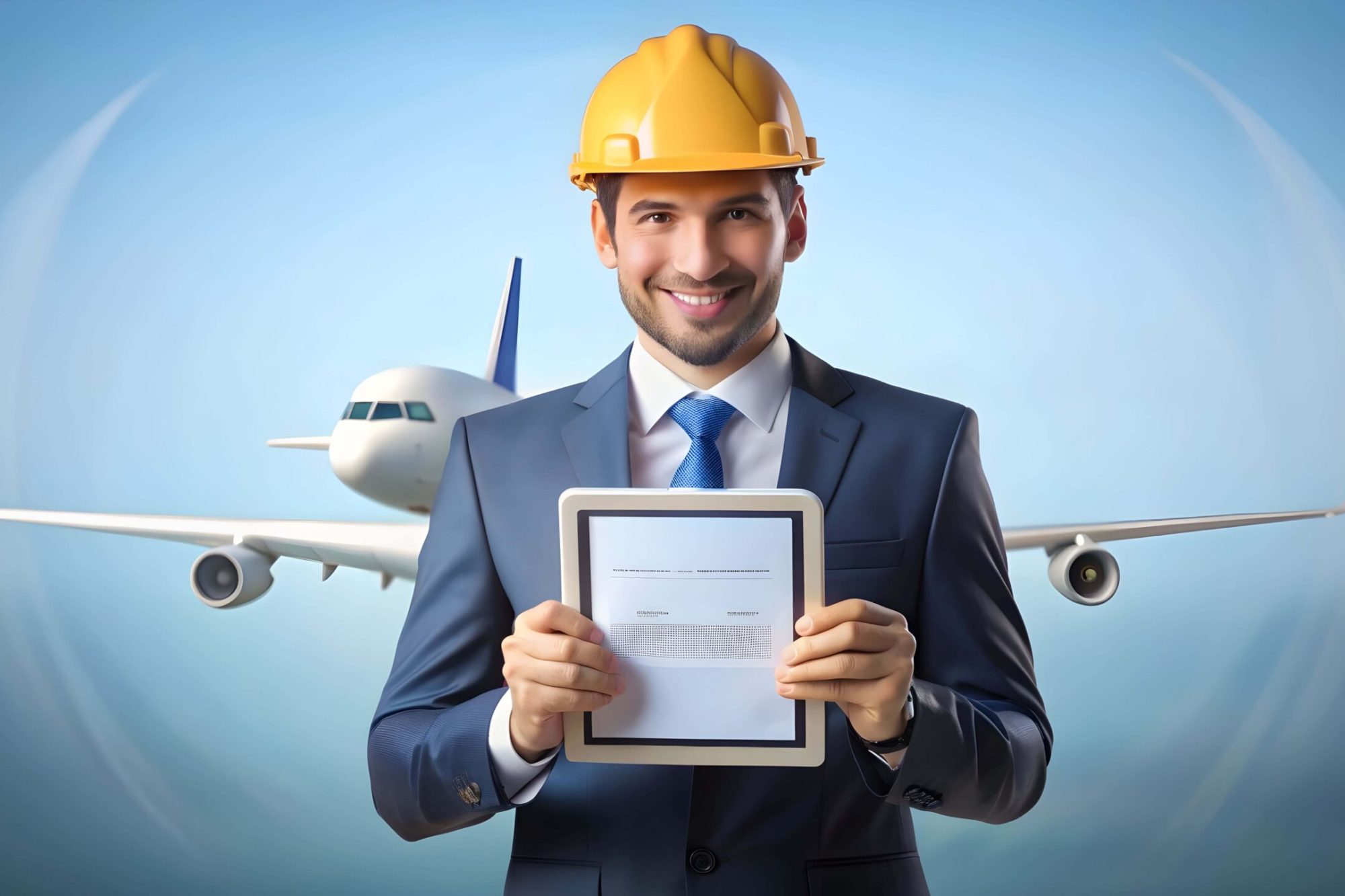 3d-flat-icon-as-aerospace-engineer-with-iso-certificate-aircraft-model-concept-as-aerospace-e (1) (1)